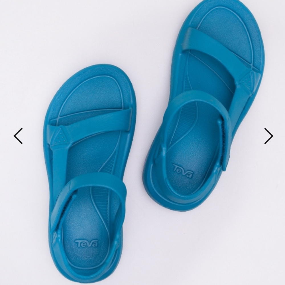 Teva Hurricane Drift Ankle Unisex Sandals Deep Water Blue M 7 W 9 Beach Ocean